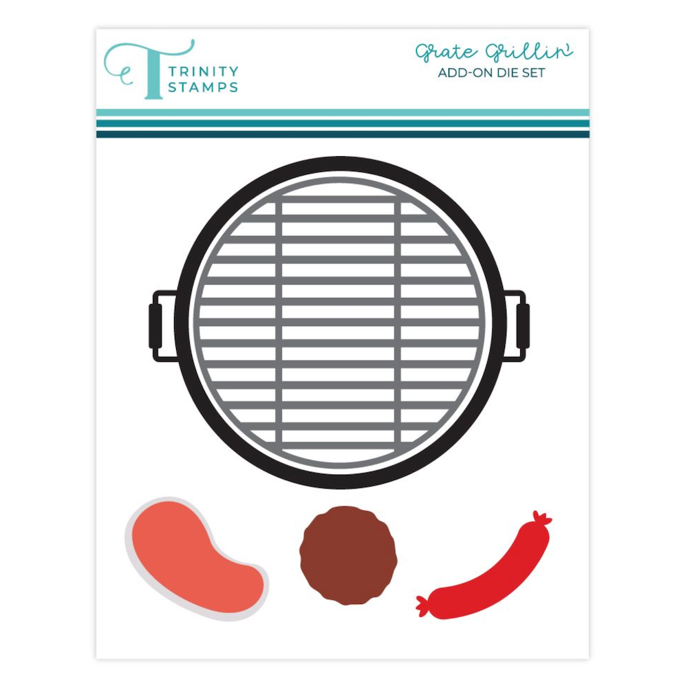 Trinity Stamps Grate Grillin' Die Set tmd-349