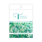 Trinity Stamps Green Gleam Chunky Shreds Flat Embellishment Mix emb-0470