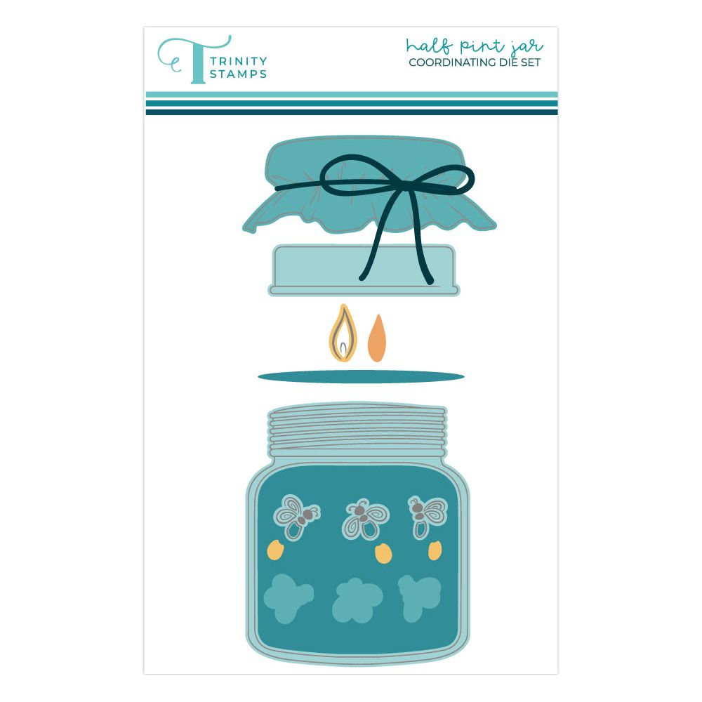 Trinity Stamps Half Pint Jar Die Set tmd-c346