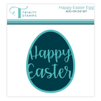 Trinity Stamps Happy Easter Egg Add-On Die Set 260204-tmd