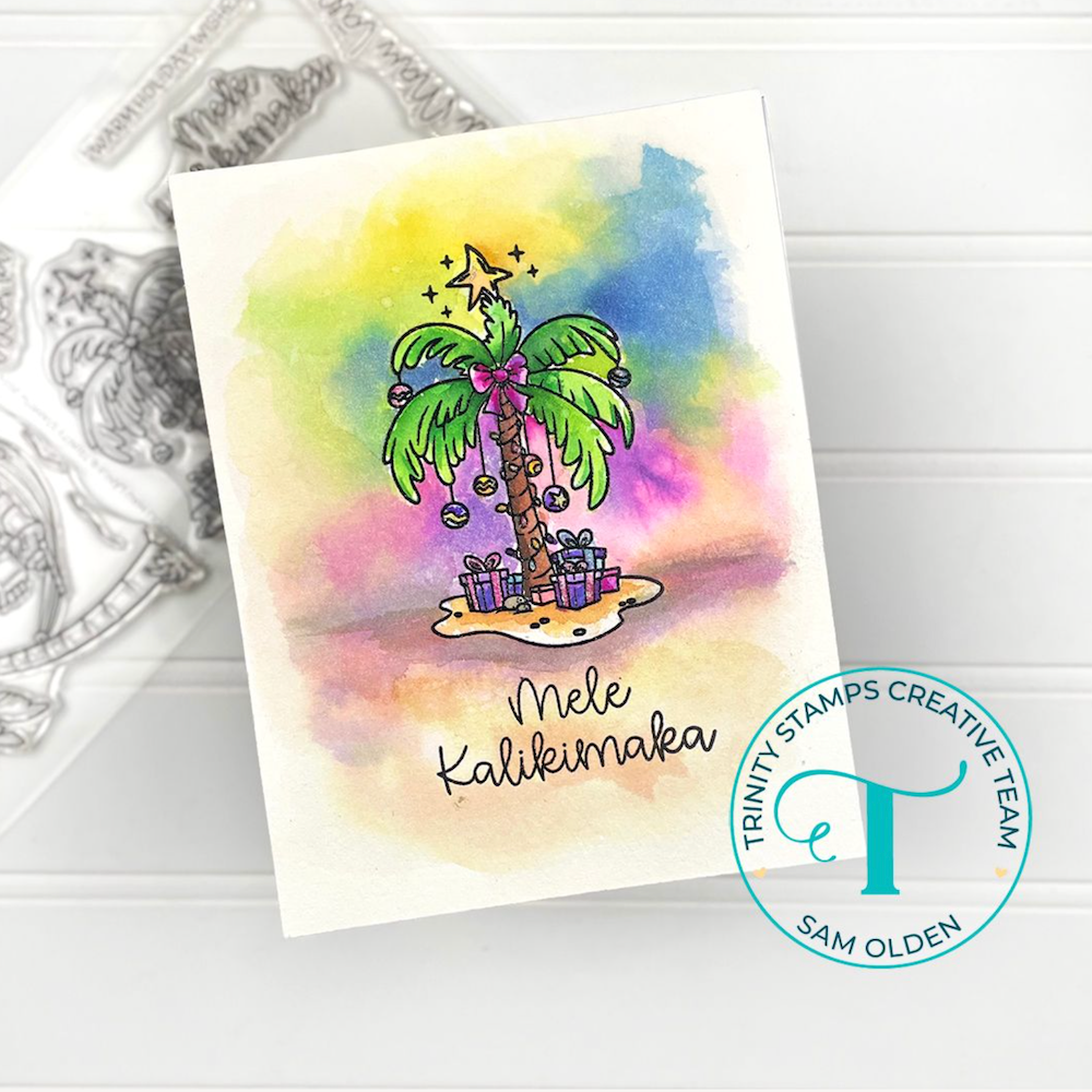 Trinity Stamps Hau’oli Mau Lanui Die Set tmd-c353 mele