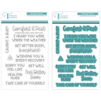 Trinity Stamps Healing Wishes Stamp and Die Bundle