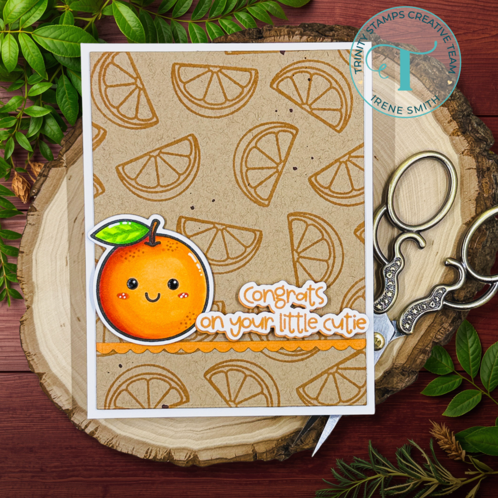 Trinity Stamps Hey, Cutie Die Set 260611-tcd orange