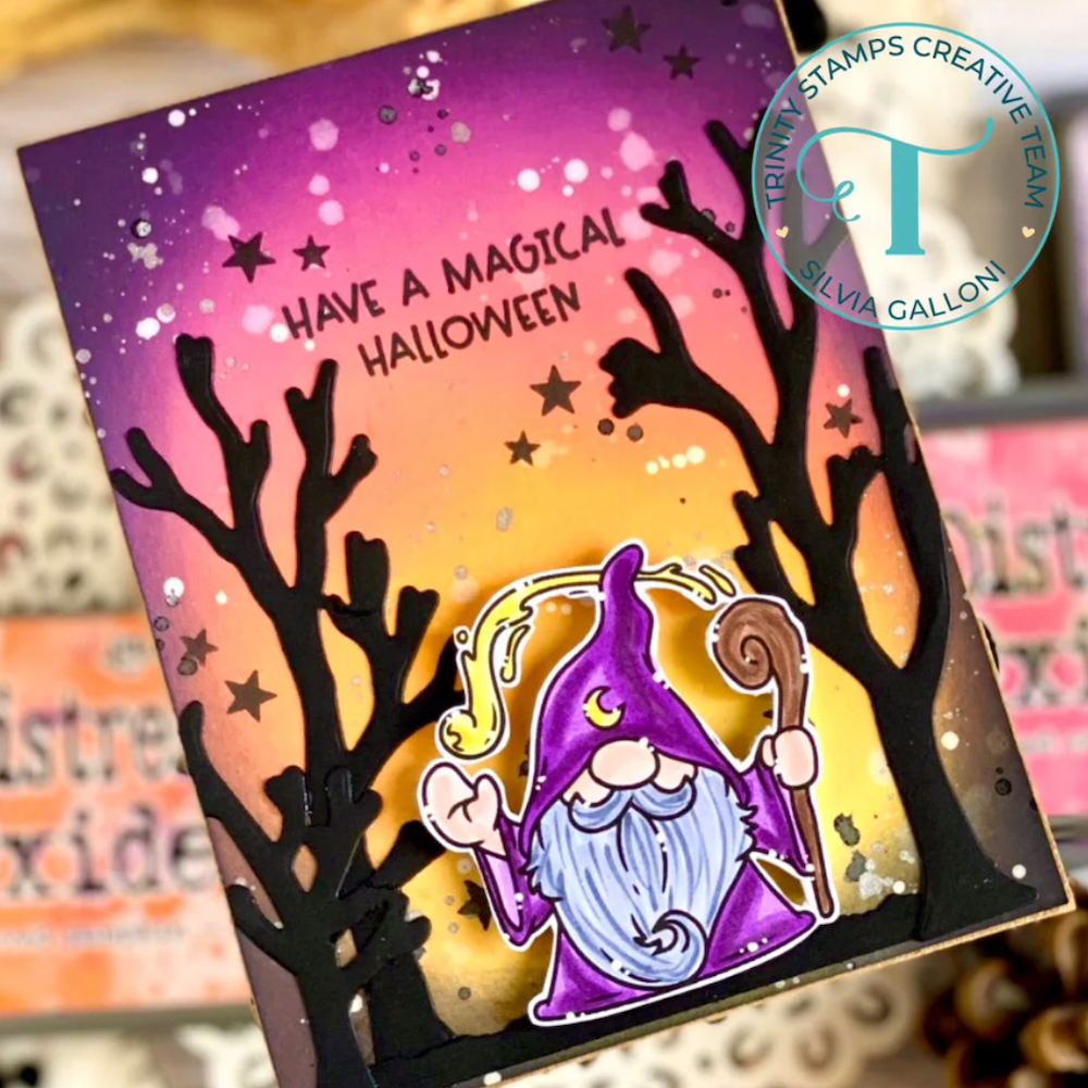 Trinity Stamps Hocus Pocus Gnomes Die Set tmd-c348 magical