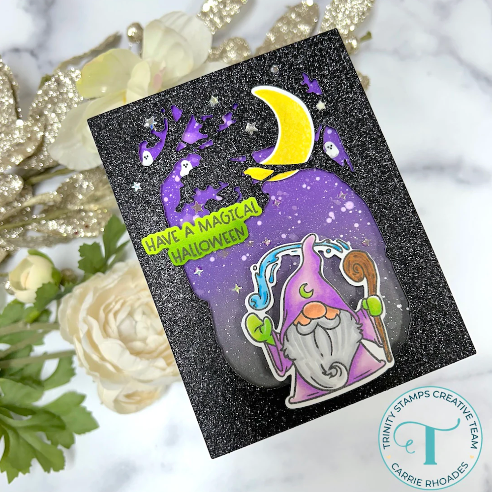 Trinity Stamps Hocus Pocus Gnomes Die Set tmd-c348 moon