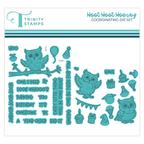 Trinity Stamps Hoot Hoot Hooray Die Set tmd-c39
