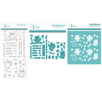 Trinity Stamps Hoot Hoot Hooray Stamp Die and Stencil Bundle