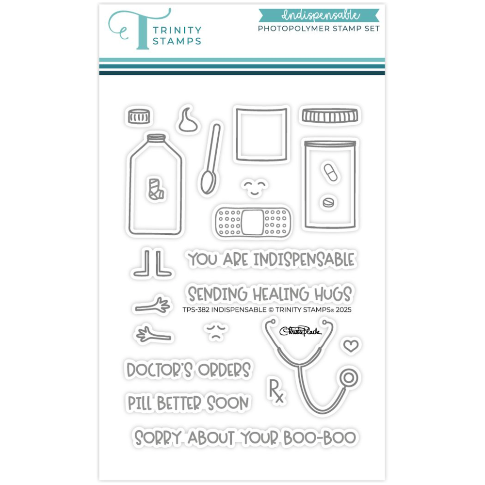 Trinity Stamps Indispensable Clear Stamp Set tps-382