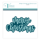 Trinity Stamps Large Christmas Sentiment Die Set tmd-368