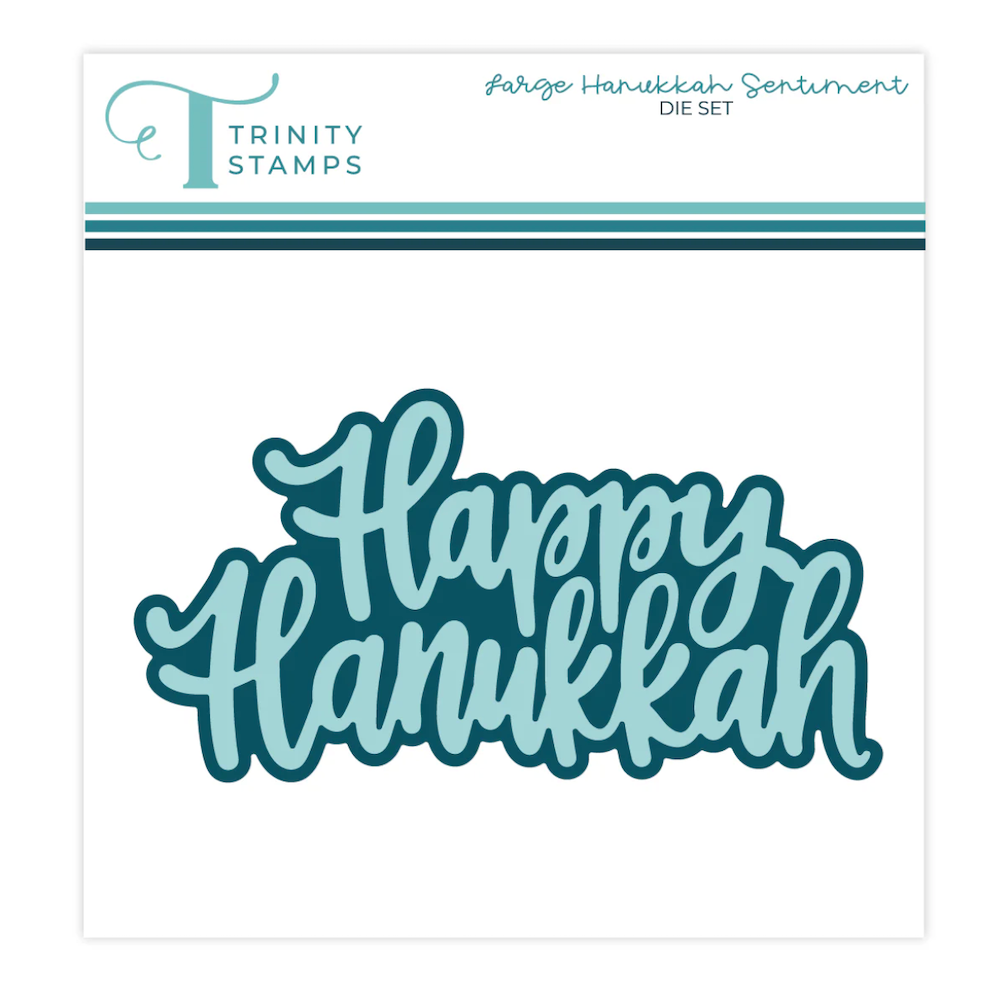 Trinity Stamps Large Hanukkah Sentiment Die Set tmd-367