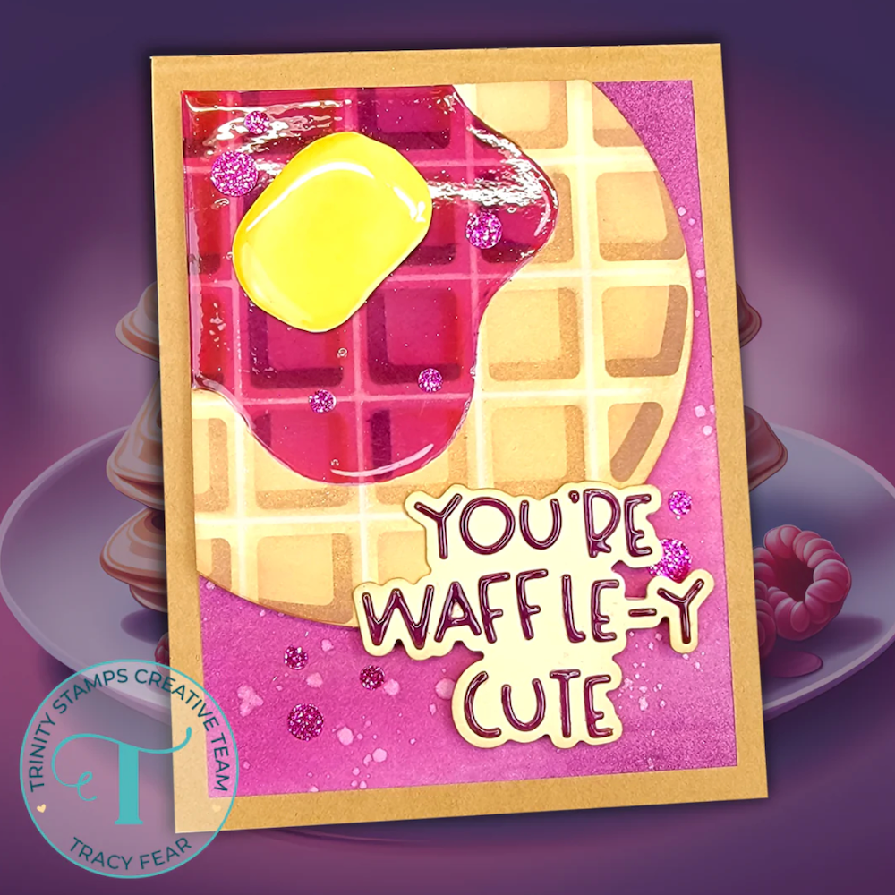 Trinity Stamps Layered Waffle Stencil Set tss-087 cute