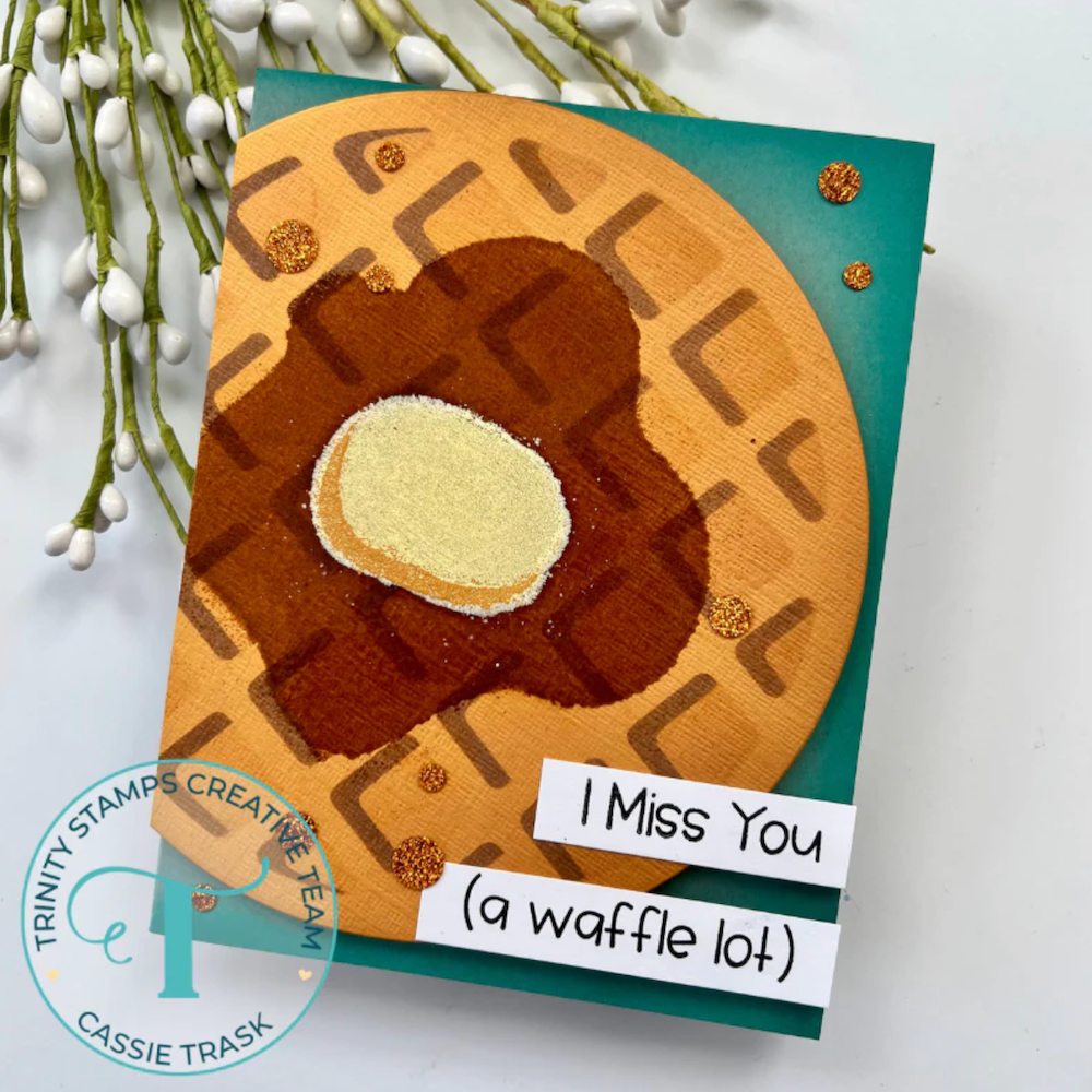 Trinity Stamps Layered Waffle Stencil Set tss-087 miss