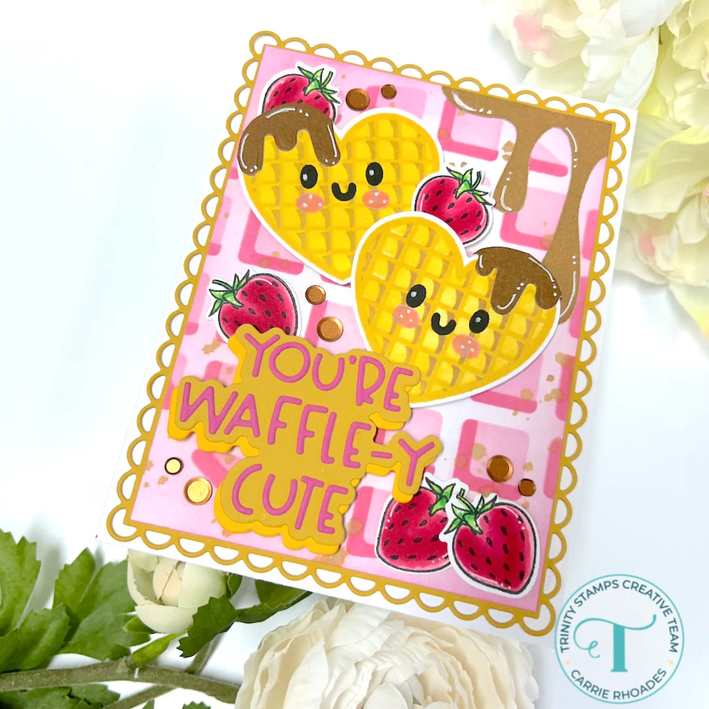 Trinity Stamps Layered Waffle Stencil Set tss-087