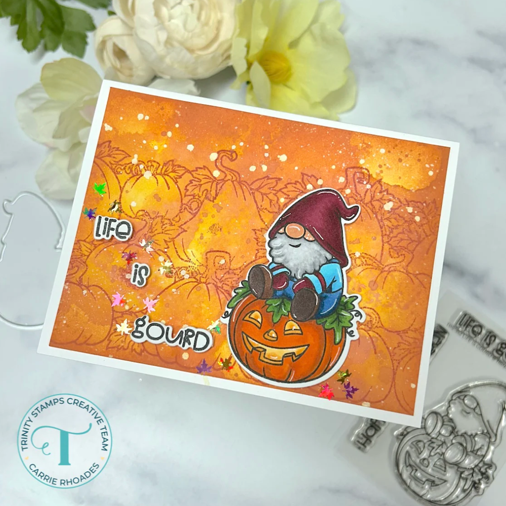 Trinity Stamps Life is Gourd Die Set tmd-c352 gnome
