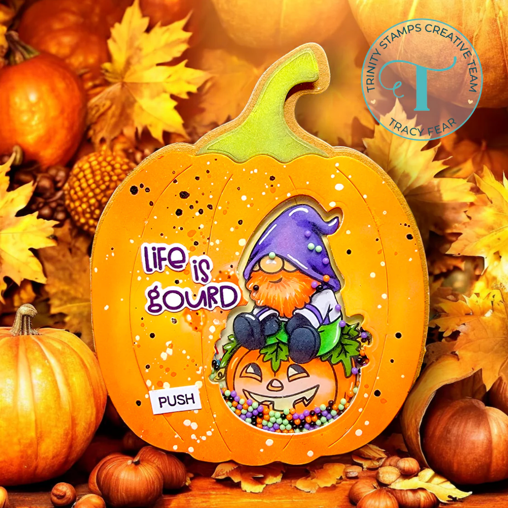 Trinity Stamps Life is Gourd Die Set tmd-c352 pumpkin