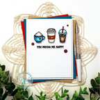 Trinity Stamps Little Latte Die Set 260813-tcd cups
