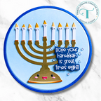 Trinity Stamps Little Menorah Die Set tmd-361 hope