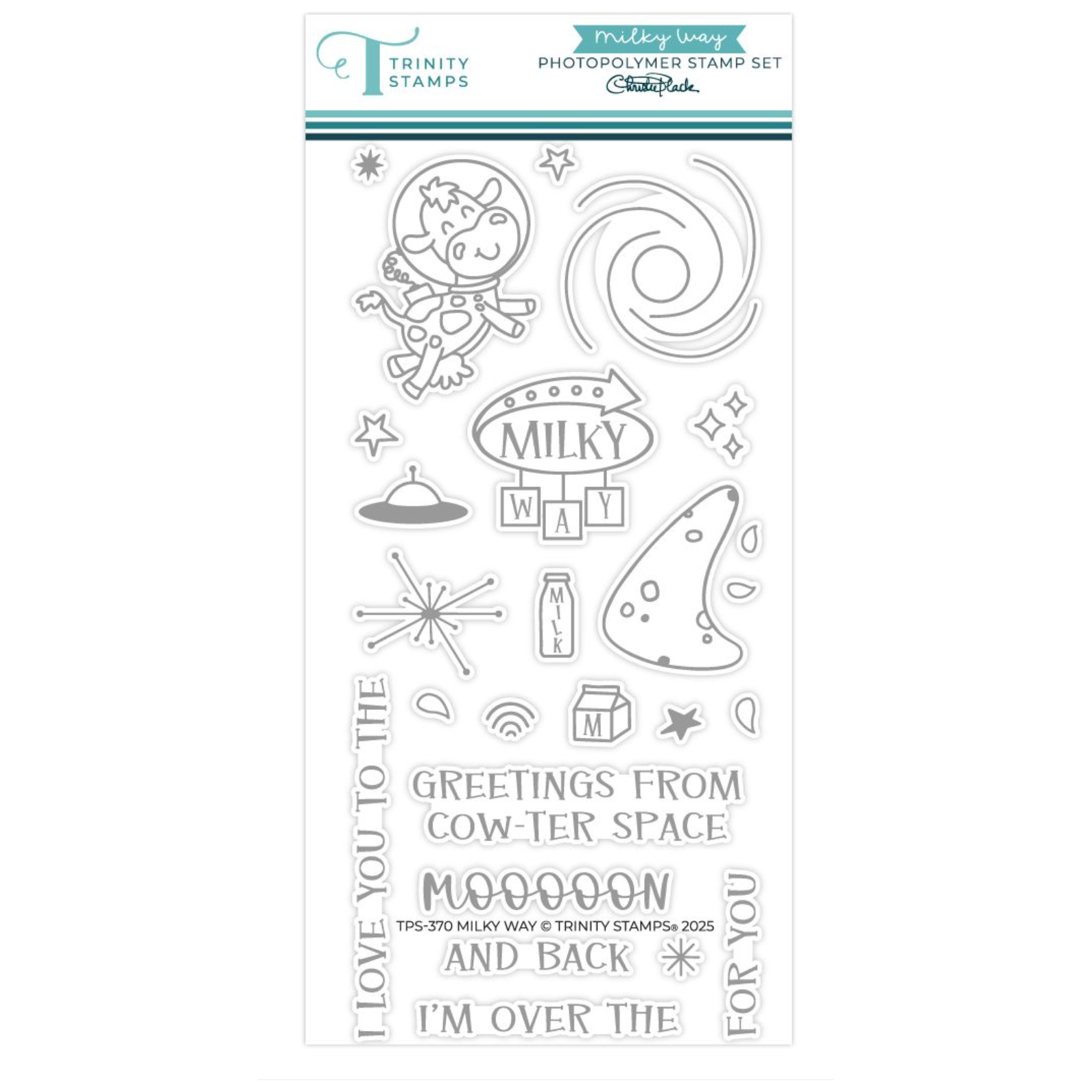 Trinity Stamps Milky Way Clear Stamp Set tps-370