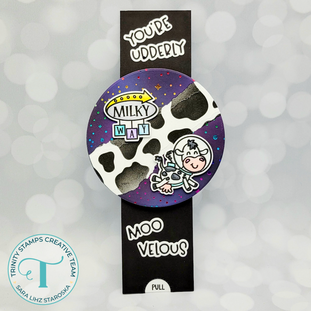 Trinity Stamps Milky Way Clear Stamp Set tps-370 udderly