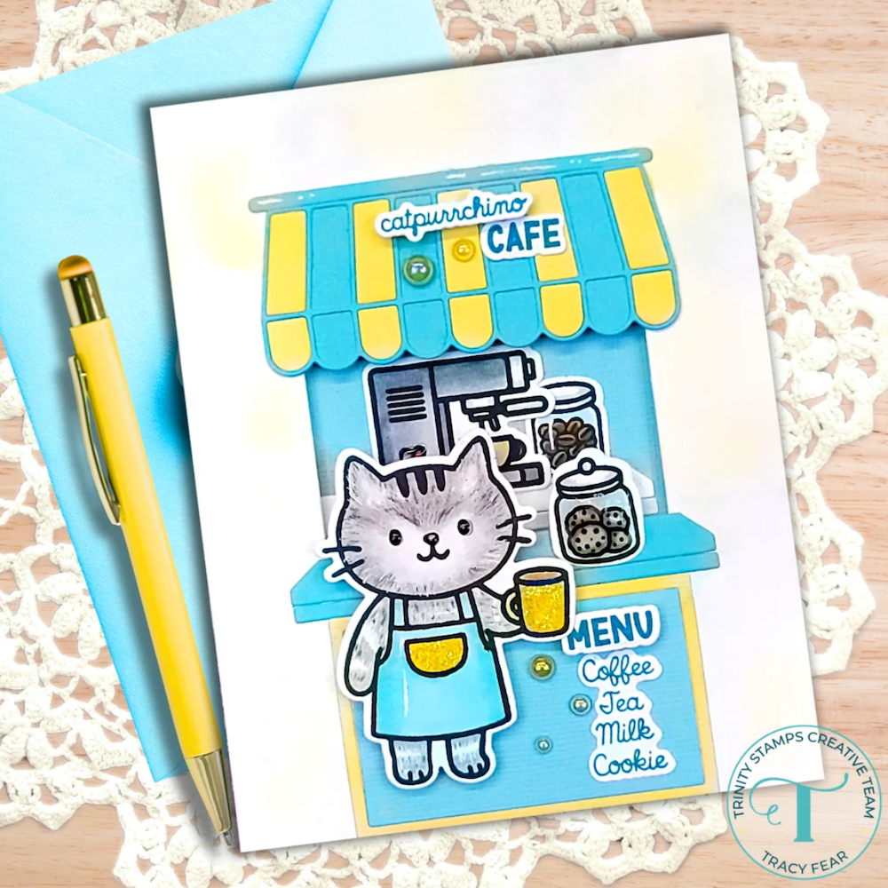 Trinity Stamps Modern Embossed A-2 Square Window Coverplate Die 260809-tmd cat