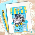 Trinity Stamps Modern Embossed A-2 Square Window Coverplate Die 260809-tmd cat
