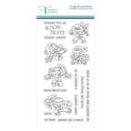 Trinity Stamps Ninja Bread Man Clear Stamp Set tps-355