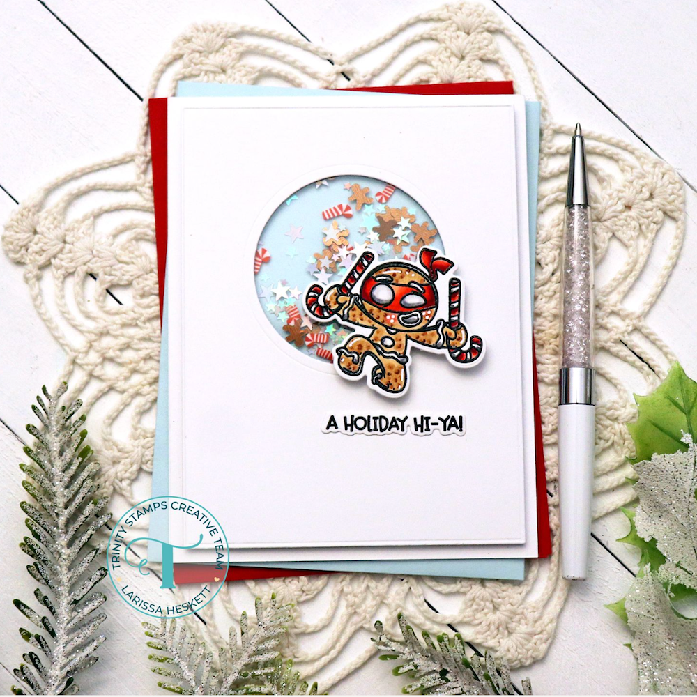 Trinity Stamps Ninja Bread Man Die Set tmd-c355 holiday