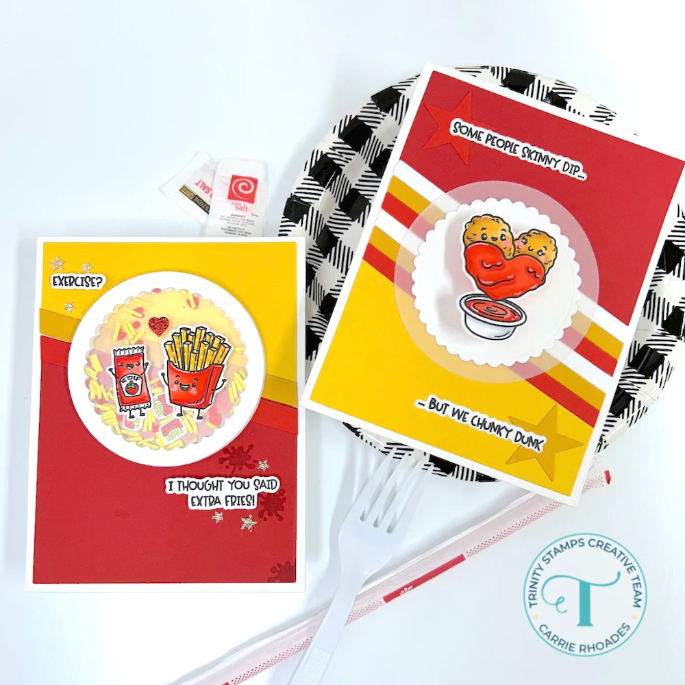 Trinity Stamps Nugs & Kisses Clear Stamp Set 260106-tps skinny