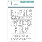Trinity Stamps Nurse Appreciation Clear Stamp Set tps-380