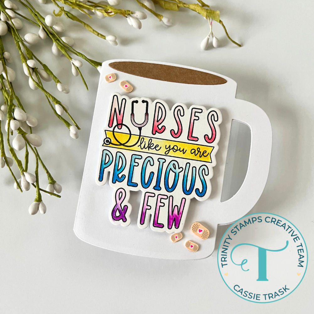 Trinity Stamps Nurse Appreciation Clear Stamp Set tps-380 mug