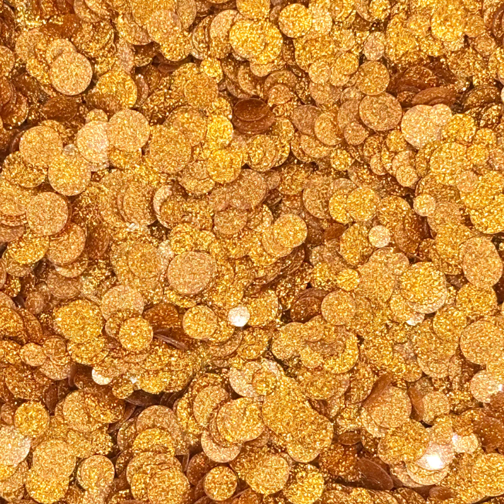 Trinity Stamps Orange Sparkle Spots Flat Confetti Embellishment Mix emb-0241 product