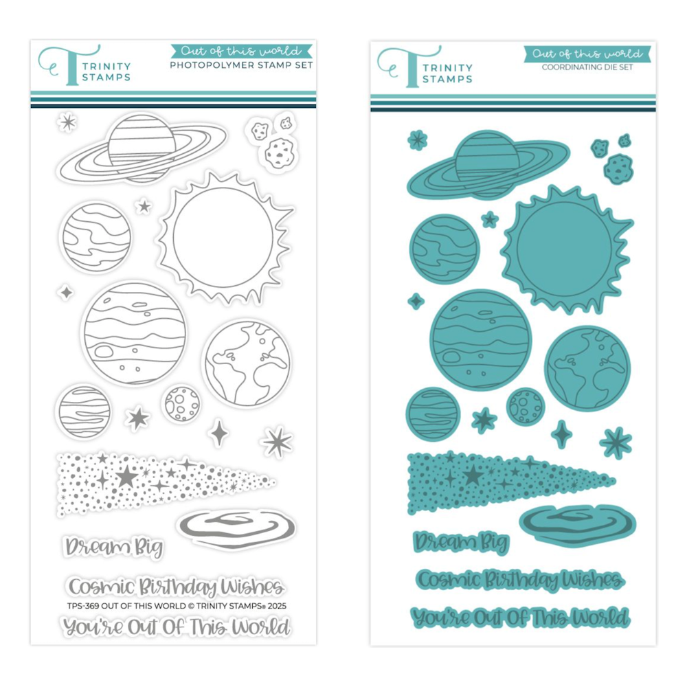 Trinity Stamps Out Of This World Stamp and Die Bundle