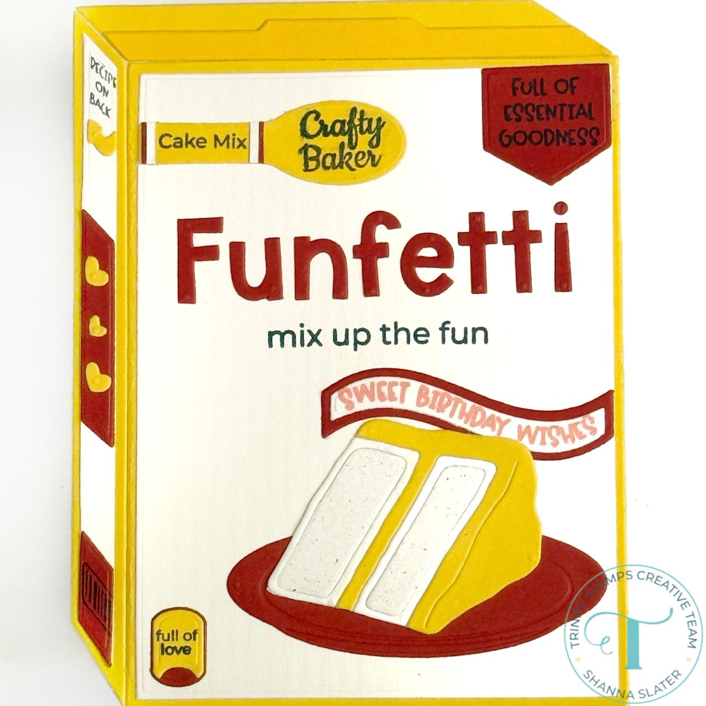 Trinity Stamps Pantry Box Branding Basics Clear Stamp Set 260628-tps funfetti