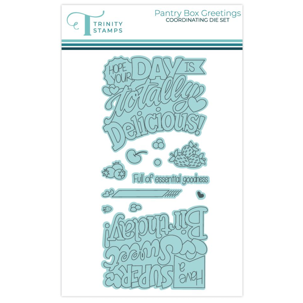 Trinity Stamps Pantry Box Greetings Die Set 260627-tcd