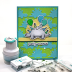 Trinity Stamps Partysaurus Clear Stamp Set tps-365 party