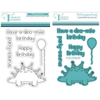 Trinity Stamps Partysaurus Stamp and Die Bundle