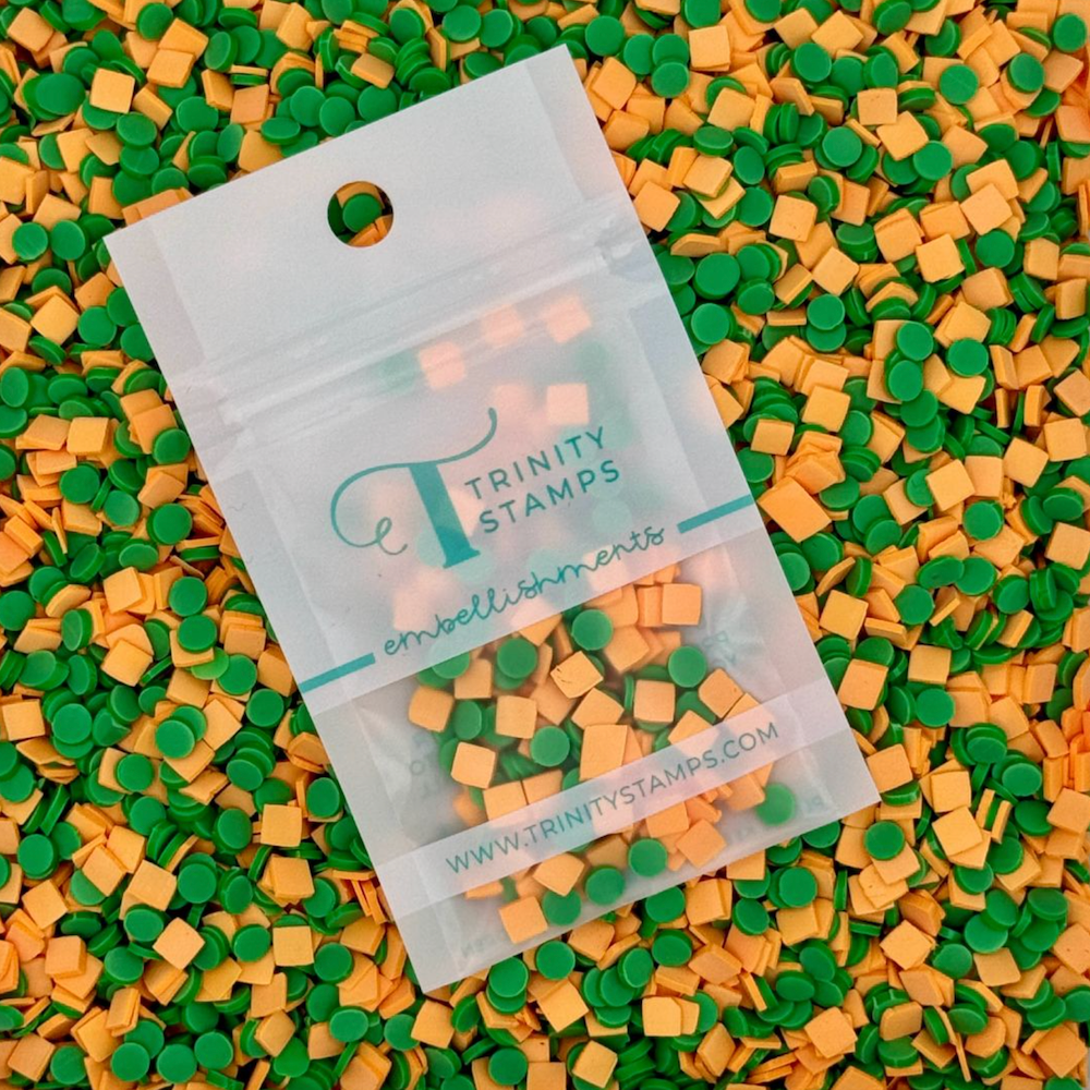 Trinity Stamps Peas & Carrots Embellishment Mix emb-0301