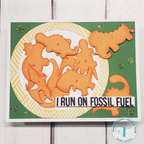 Trinity Stamps Petite Prehistoric Pals Die Set tmd-326 fossil
