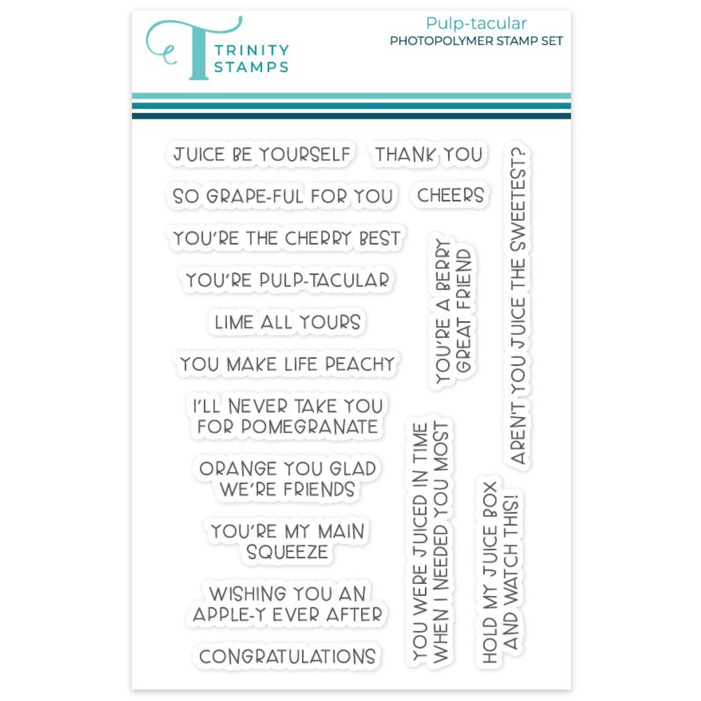 Trinity Stamps Pulp-tacular Clear Stamp Set 260804-tps