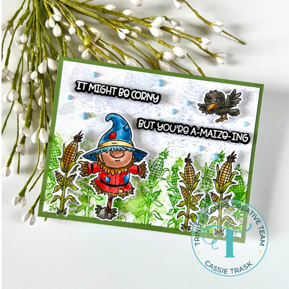 Trinity Stamps Scarecrow Gnome Die Set tmd-c350 corny