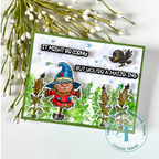Trinity Stamps Scarecrow Gnome Die Set tmd-c350 corny
