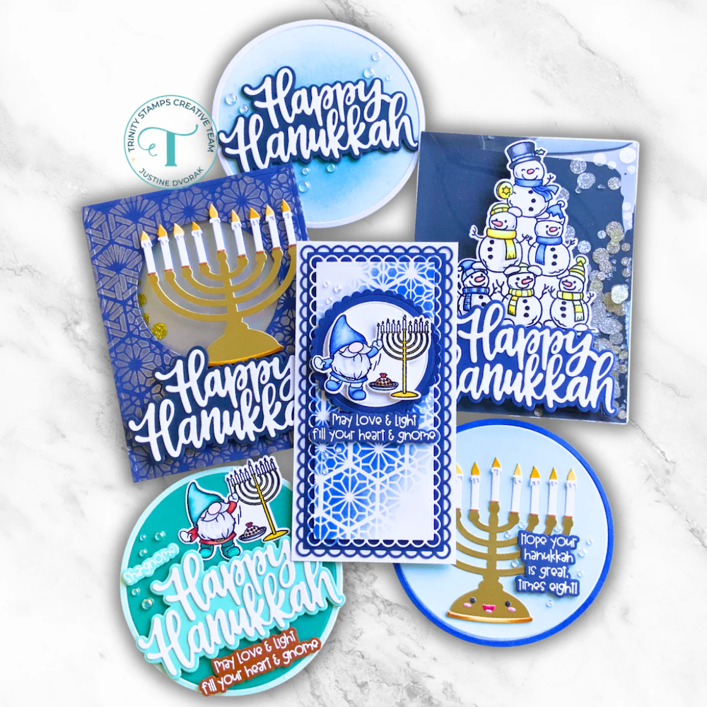 Trinity Stamps Sha-Gnome Die Set tmd-c394 blue