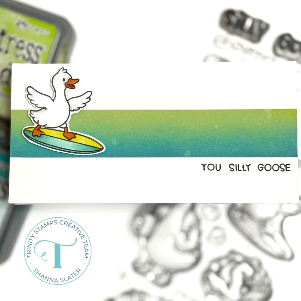 Trinity Stamps Silly Goose Juice Die Set 260807-tcd surfing