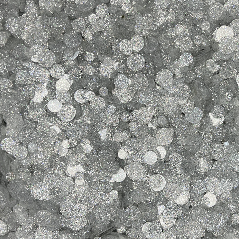 Trinity Stamps Silver Sparkle Spots Embellishment Mix emb-0234 product