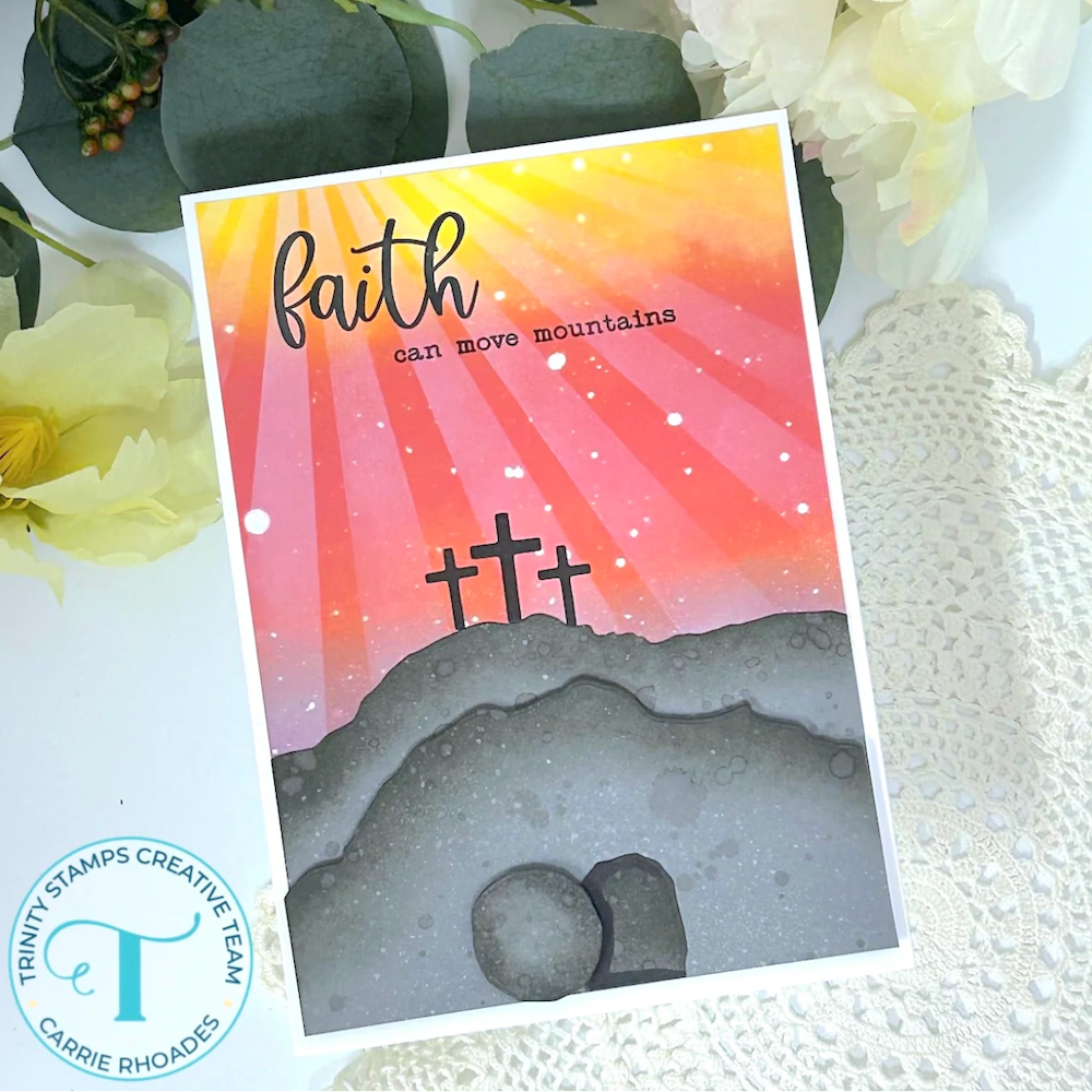 Trinity Stamps Simply Sentimental Faith Clear Stamp Set 260207-tps cross