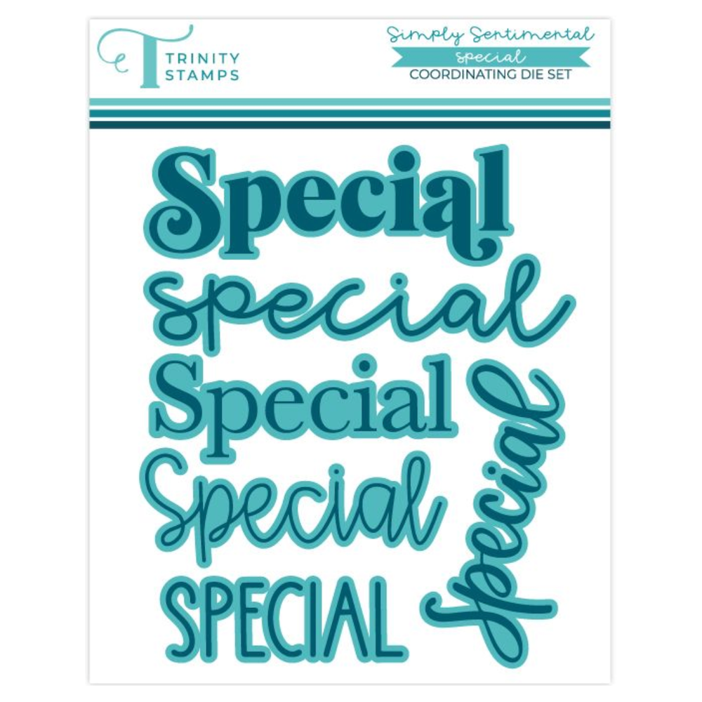 Trinity Stamps Simply Sentimental Special Stamp and Die Bundle metal