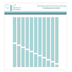 Trinity Stamps Simply Sentimental Strips Die Set 260620-tmd