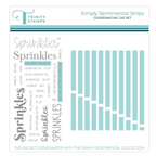 Trinity Stamps Simply Sentimental Strips Die Set 260620-tmd main