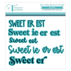 Trinity Stamps Simply Sentimental Sweet Die Set tmd-c38