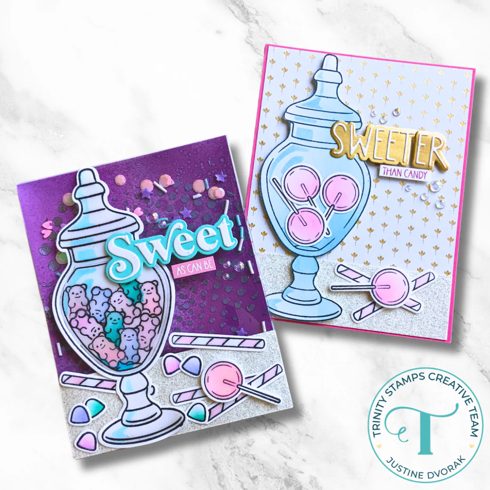 Trinity Stamps Simply Sentimental Sweet Stamp and Die Bundle jar